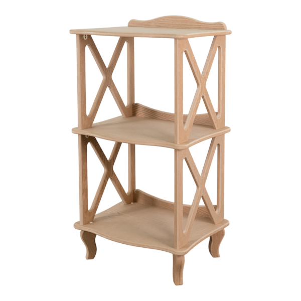 Этажерка - стеллаж Джульетта - 2 ур. (без отделки)